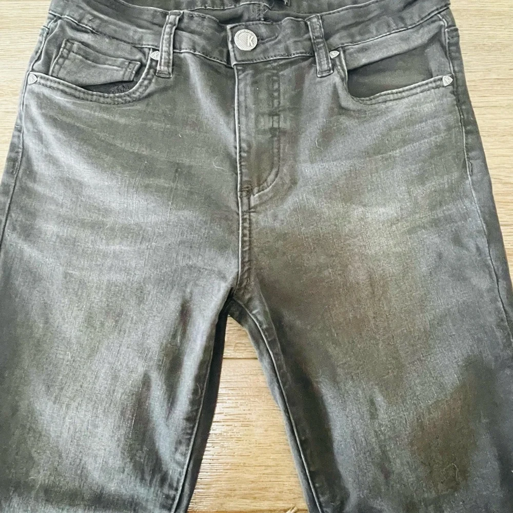 KUT From The Cloth Donna High Rise‎ Ankle Skinny black Sz 4